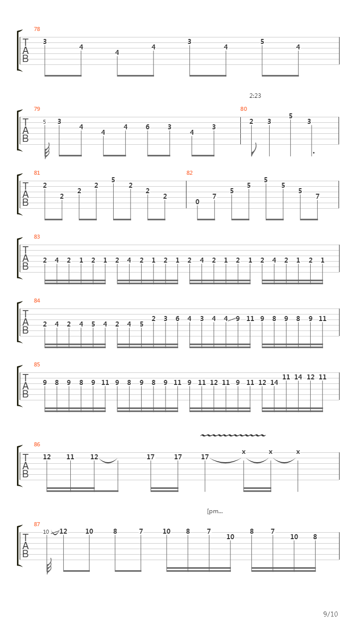 Prelude To April吉他谱