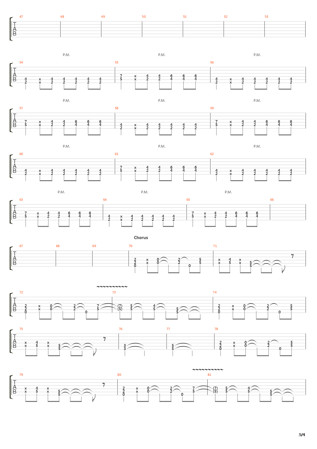 Stronghold吉他谱