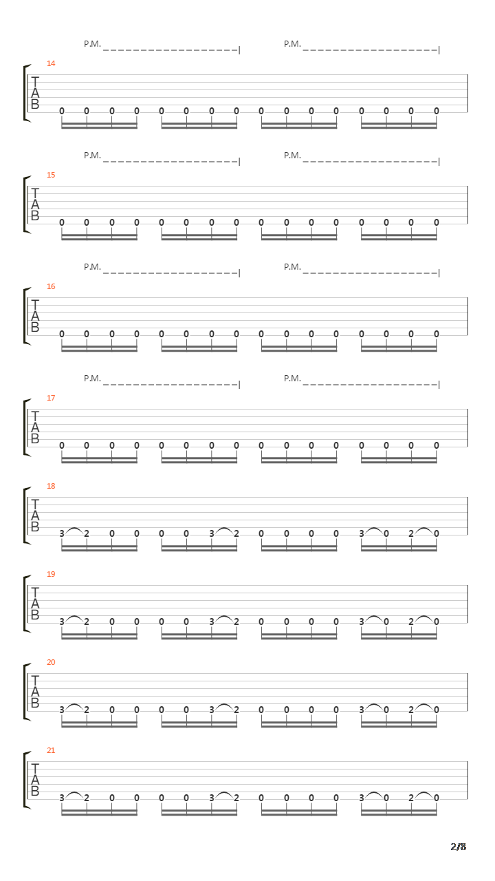 Stronghold吉他谱