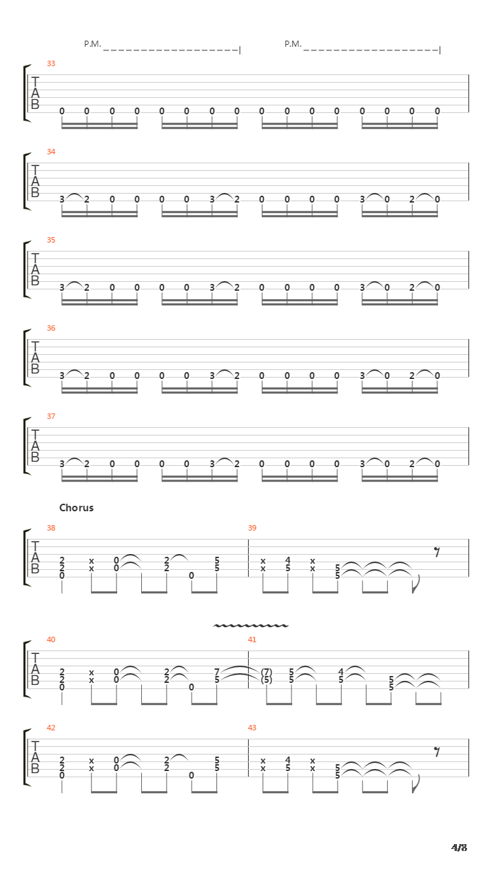 Stronghold吉他谱