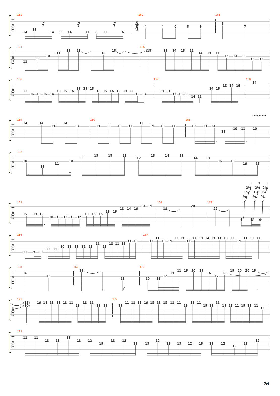 The 7th Sign吉他谱