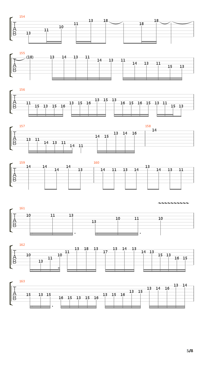 The 7th Sign吉他谱