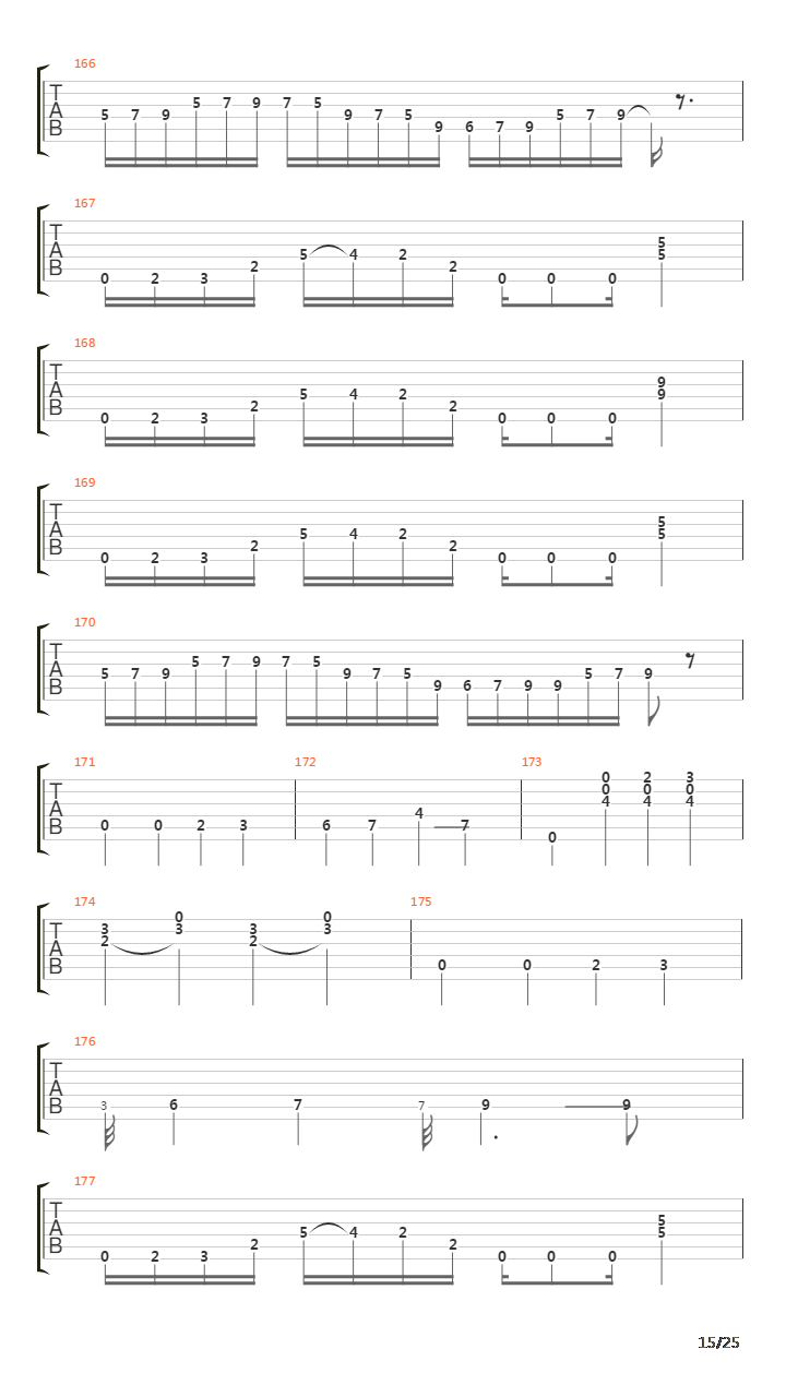 Trilogy Suite - Opus 5吉他谱