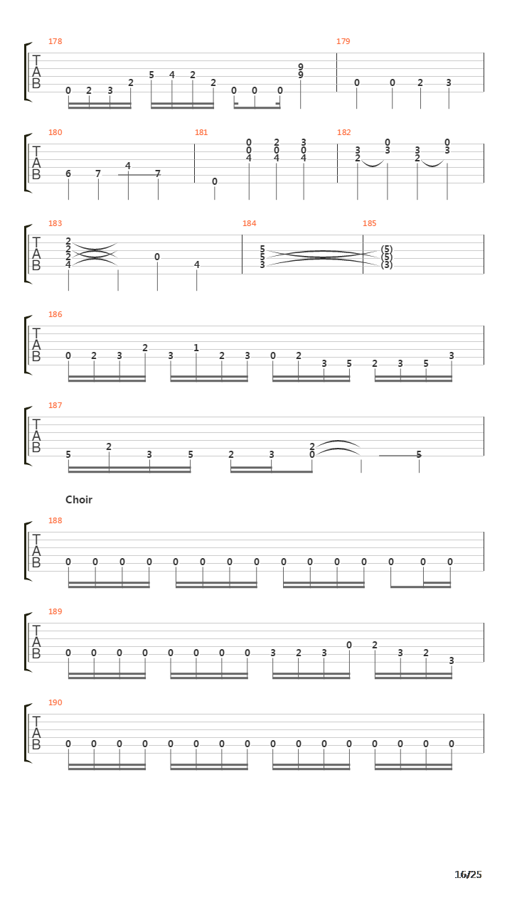 Trilogy Suite - Opus 5吉他谱