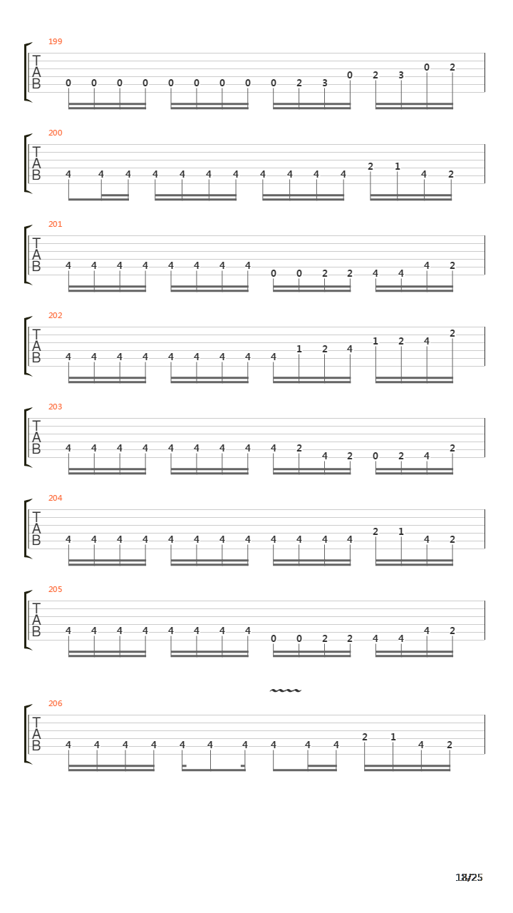 Trilogy Suite - Opus 5吉他谱