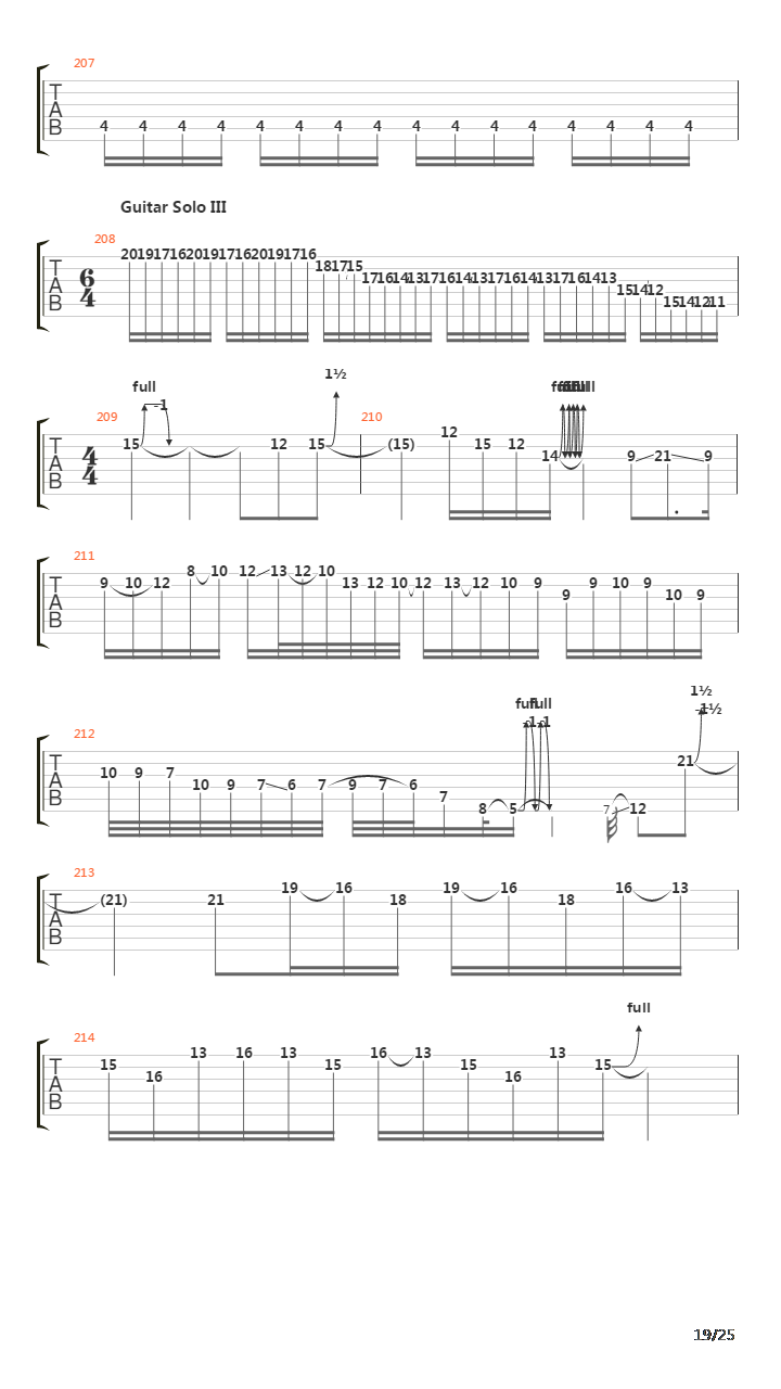 Trilogy Suite - Opus 5吉他谱