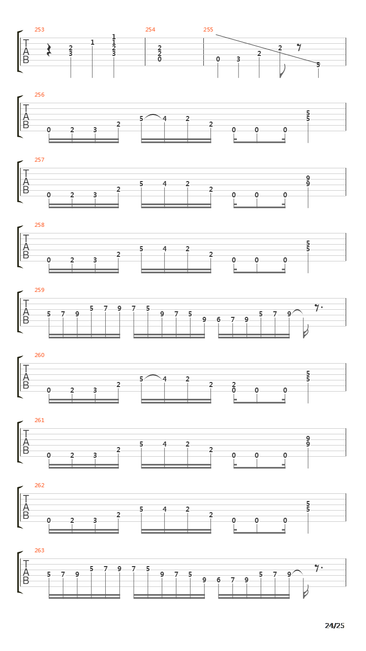 Trilogy Suite - Opus 5吉他谱