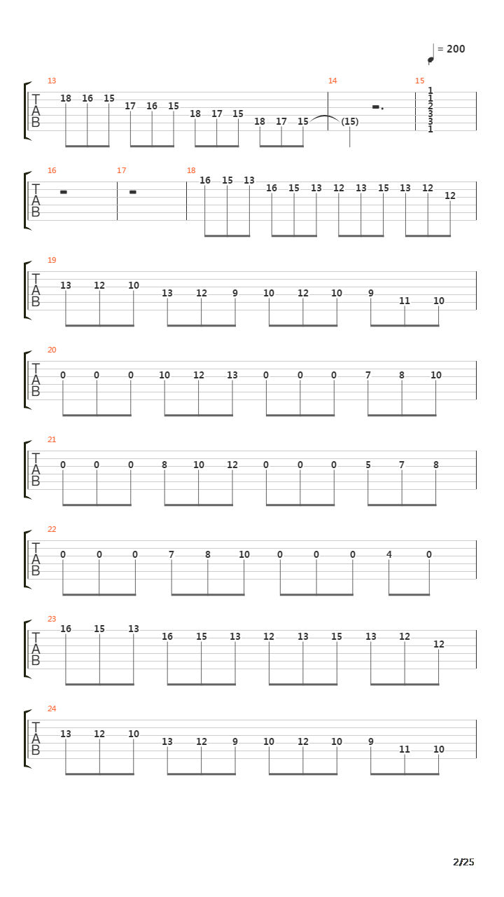 Trilogy Suite - Opus 5吉他谱