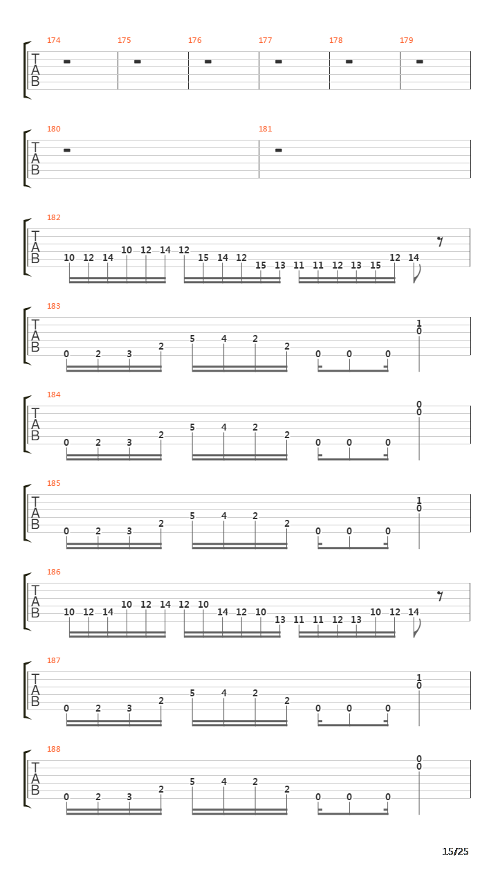 Trilogy Suite - Opus 5吉他谱