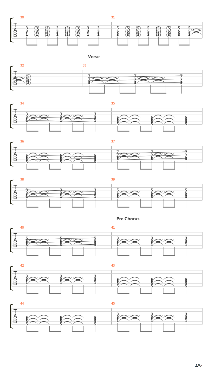 A Modern Myth吉他谱