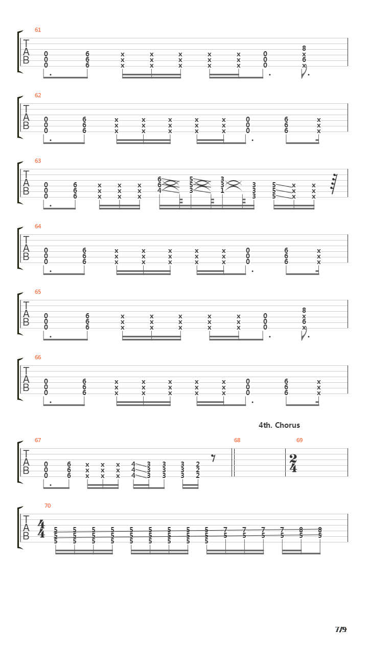 Capricorn吉他谱