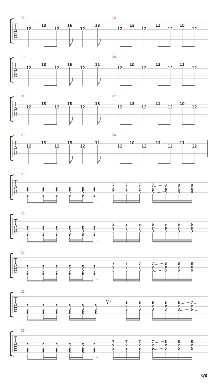 Capricorn吉他谱