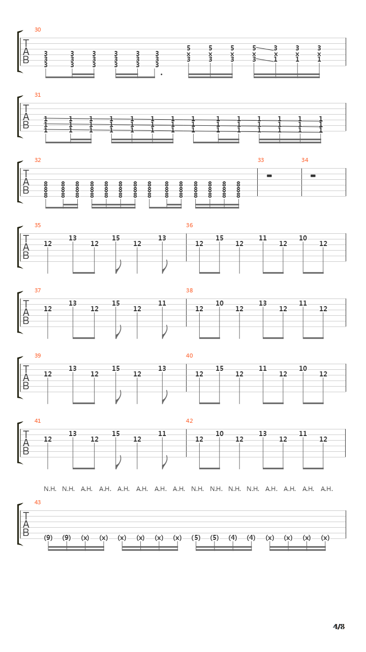 Capricorn吉他谱