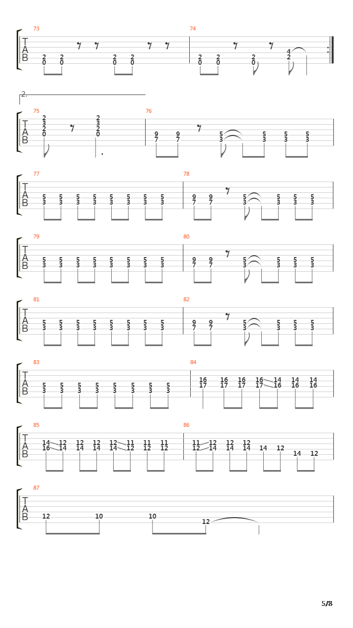 轻音少女(K-ON)剧场版ED - Singing!吉他谱