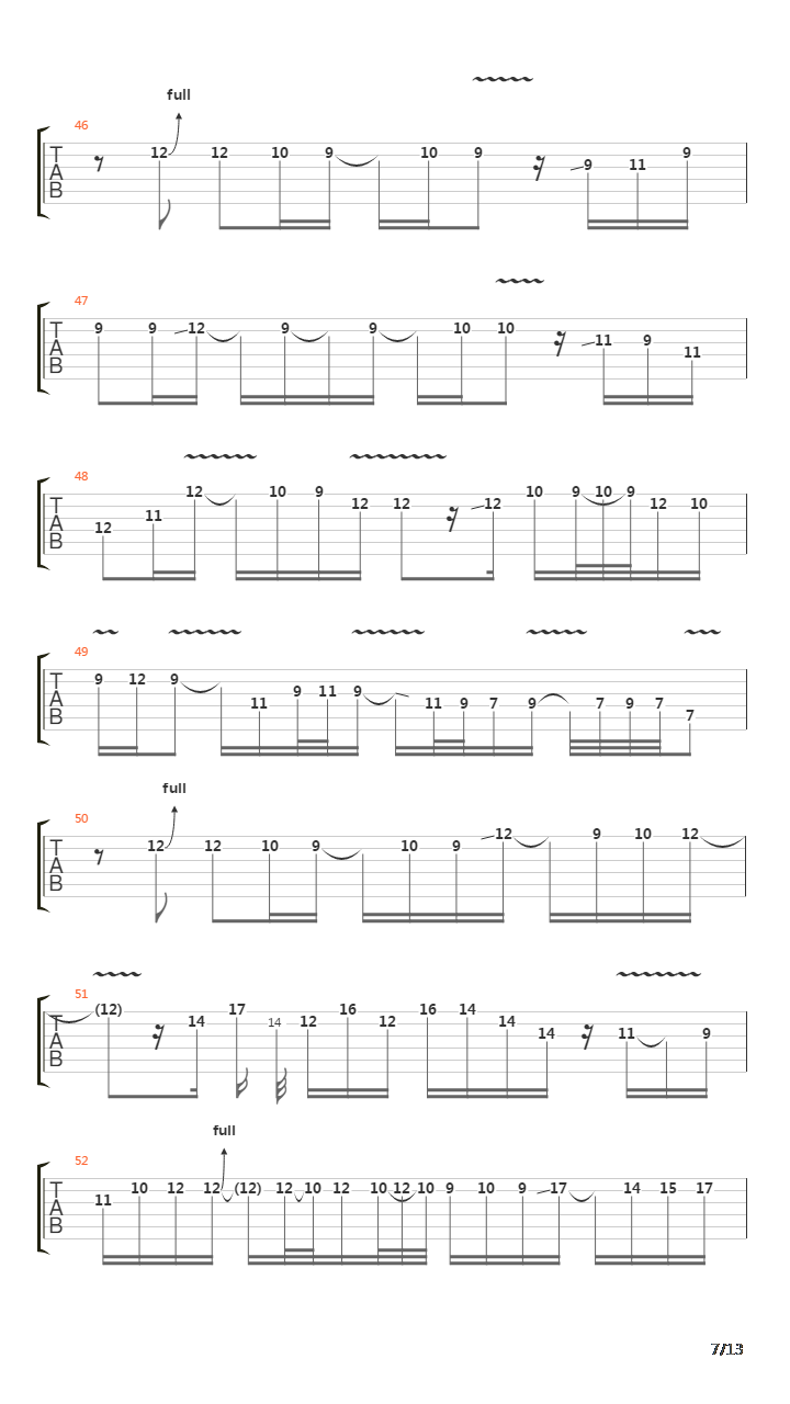 Words(a2c)吉他谱