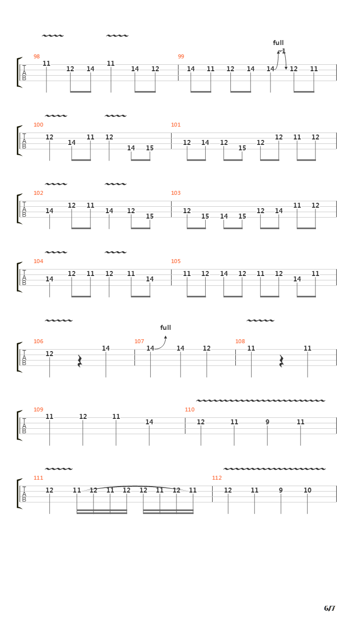 卡农(BASS摇滚版)吉他谱