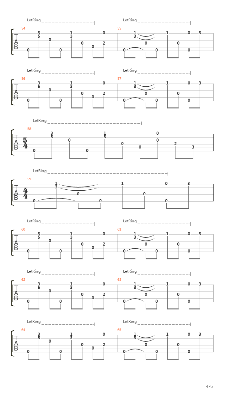 Serpens Cauda吉他谱