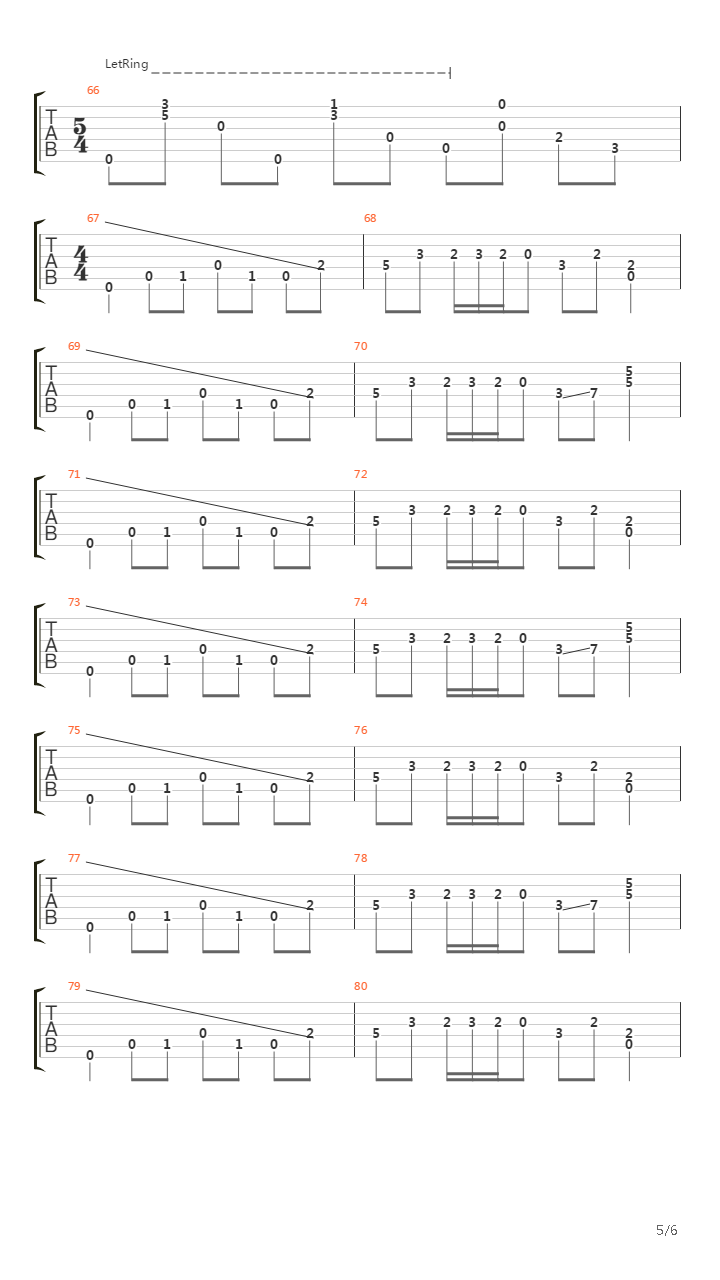 Serpens Cauda吉他谱