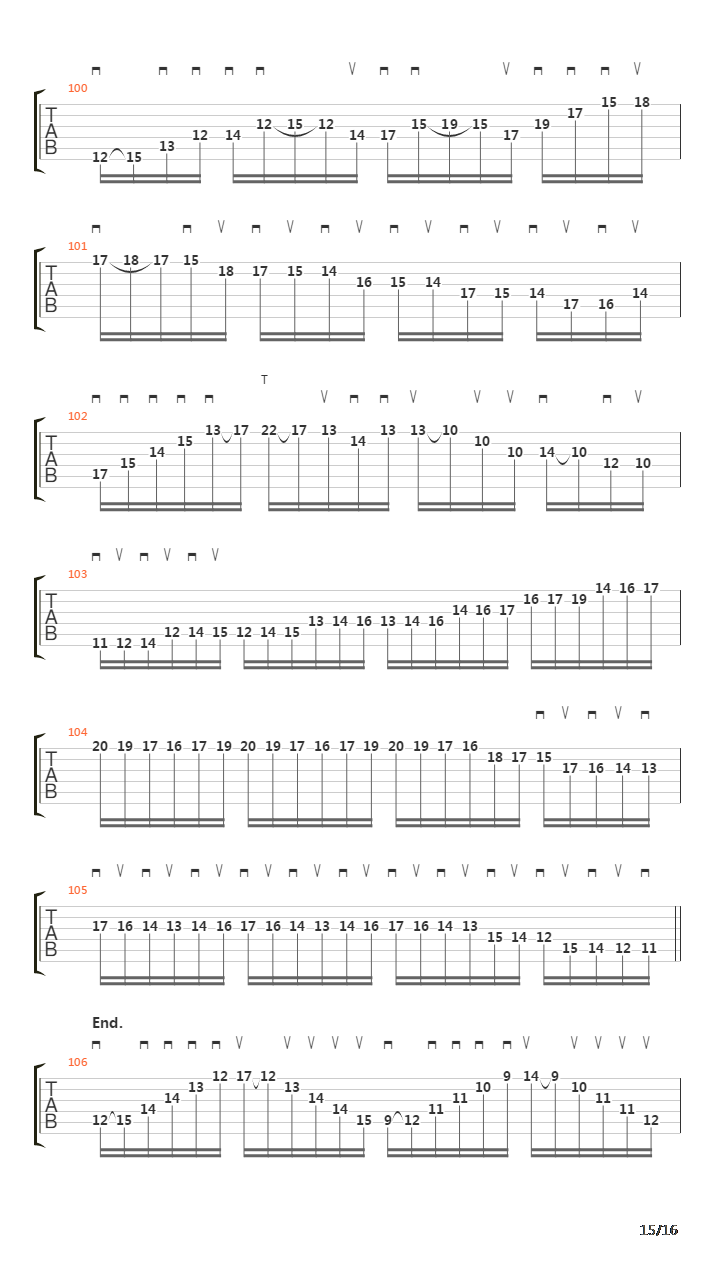 総合力開発ハイパー·テクニカル·エチュード吉他谱