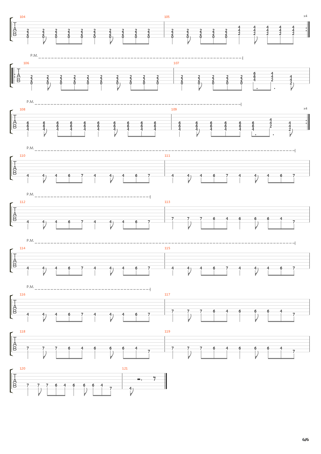 Prediction Of Warfare吉他谱