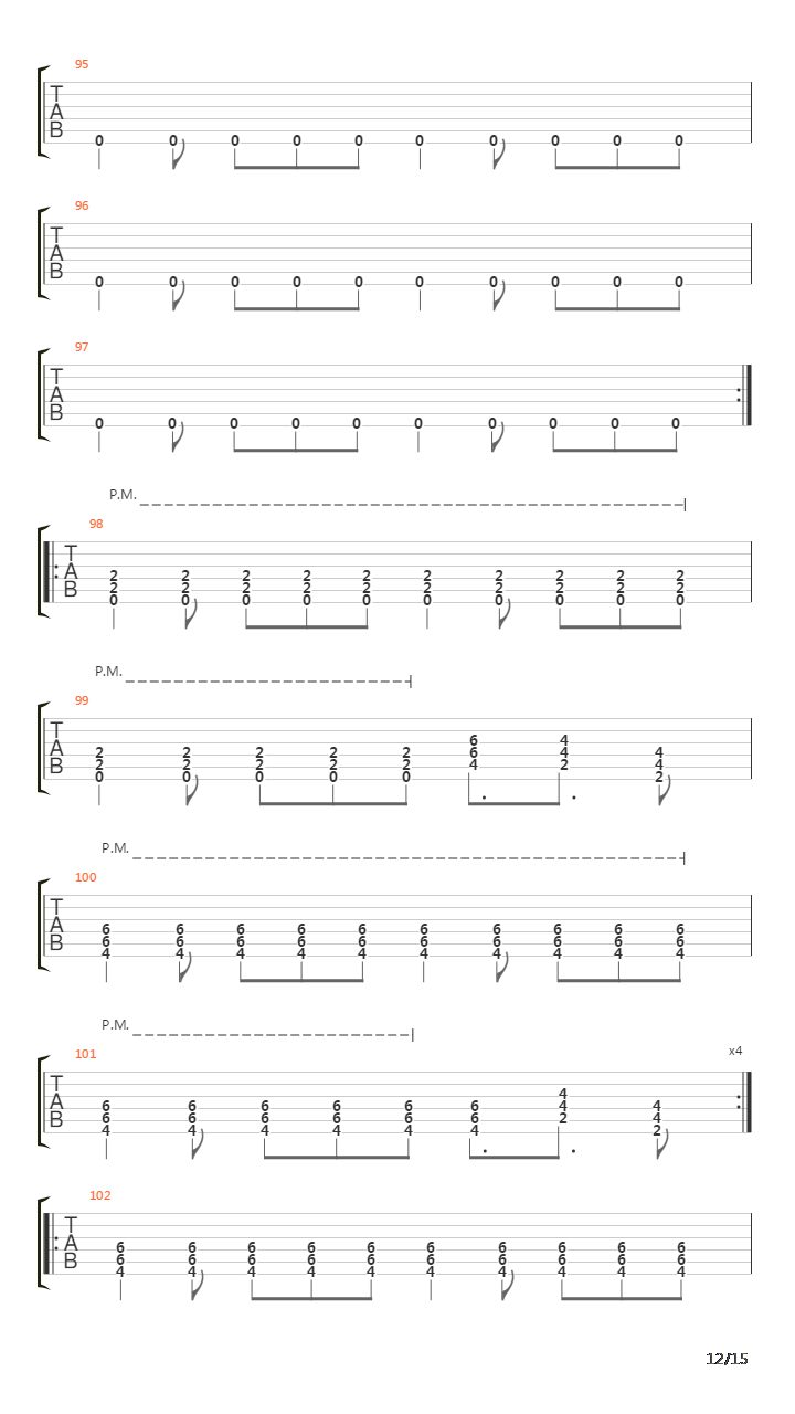 Prediction Of Warfare吉他谱