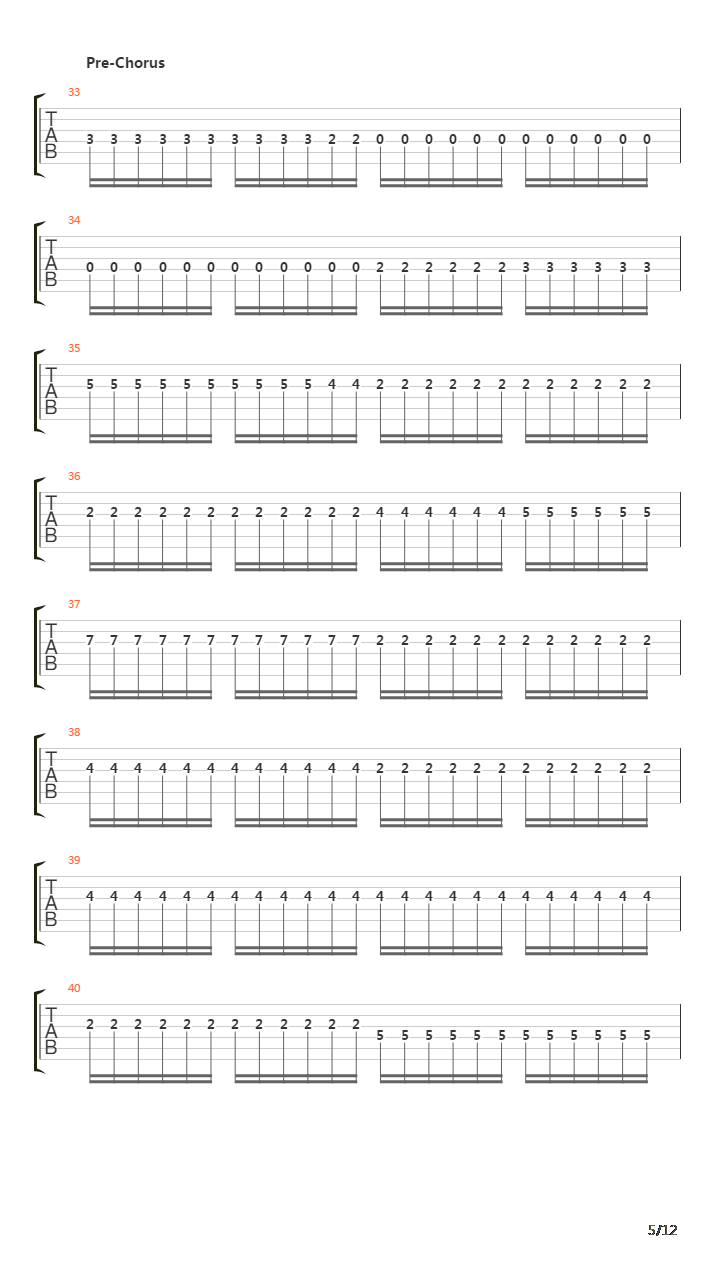 Runes To My Memory吉他谱