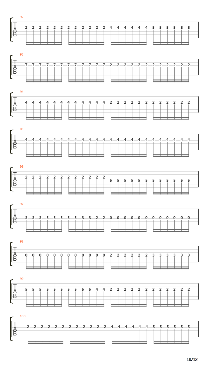 Runes To My Memory吉他谱