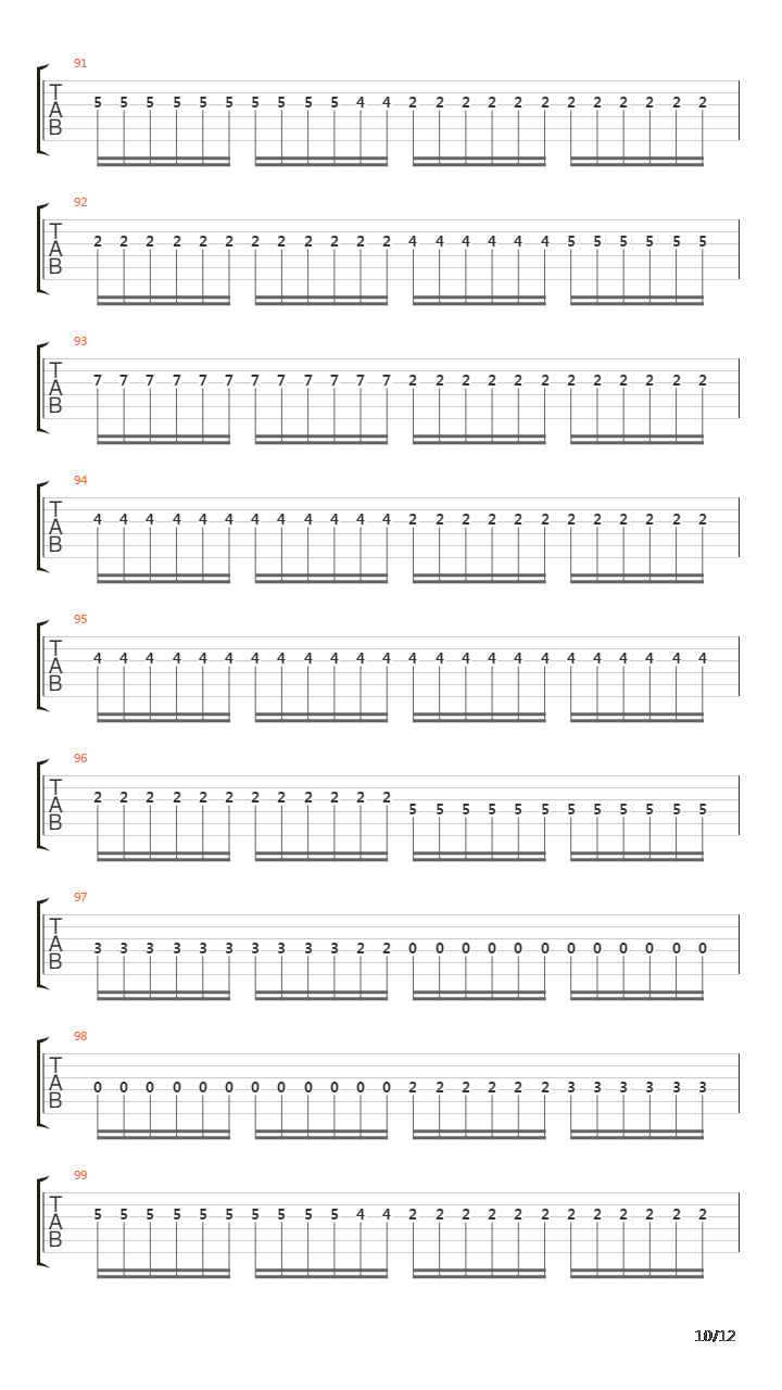 Runes To My Memory吉他谱