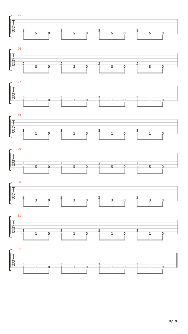 Runes To My Memory吉他谱