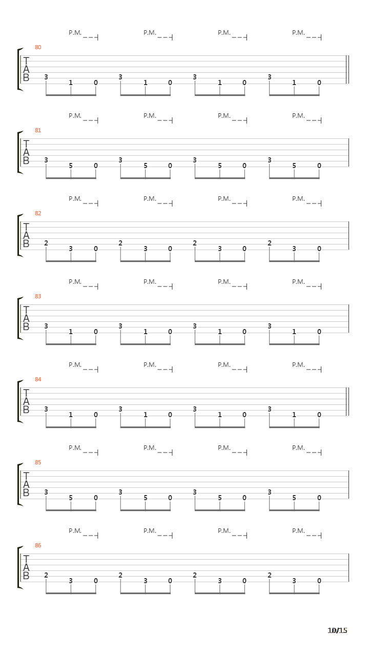 Runes To My Memory吉他谱