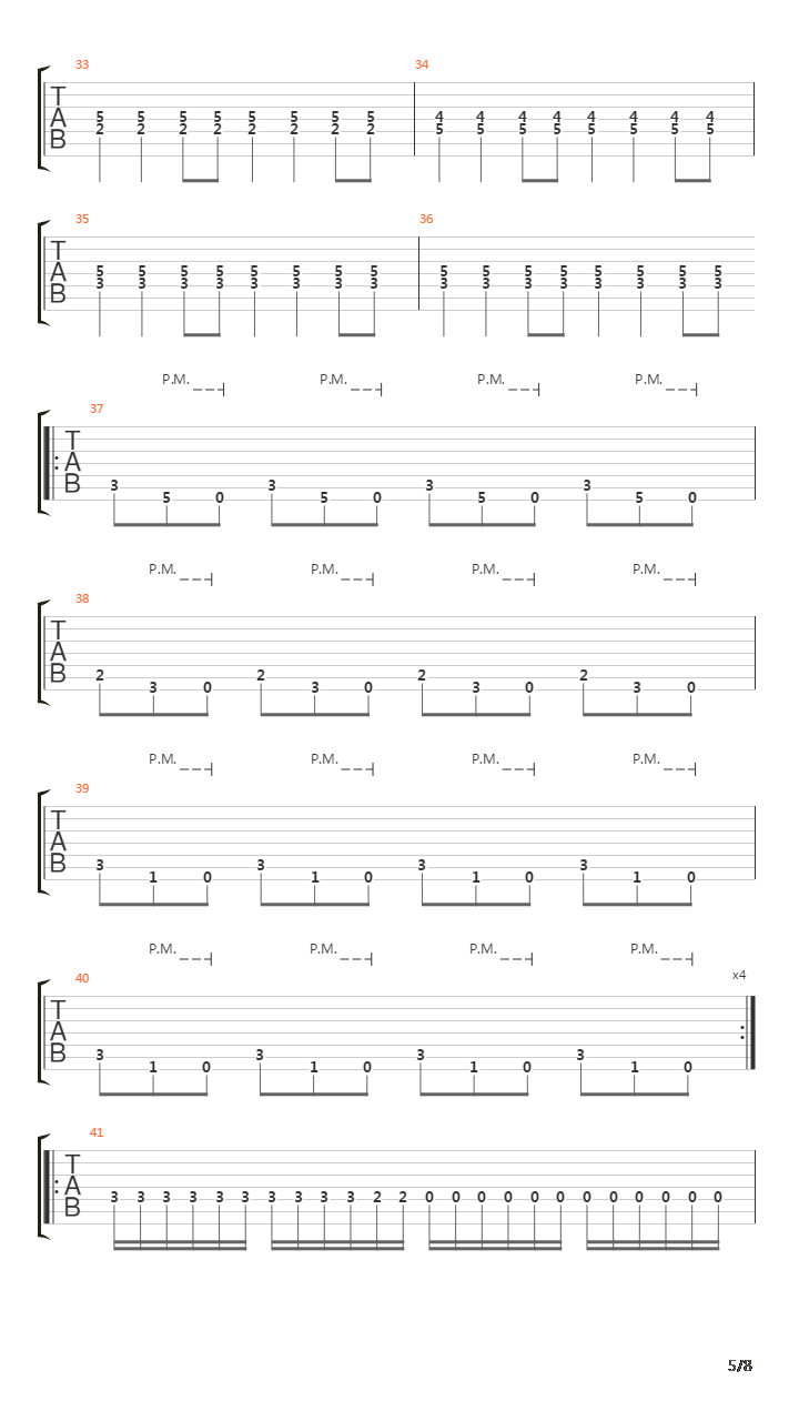 Runes To My Memory吉他谱