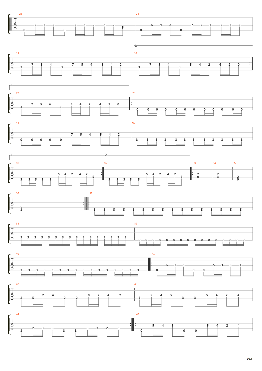 Varyags Of Miklagaard吉他谱