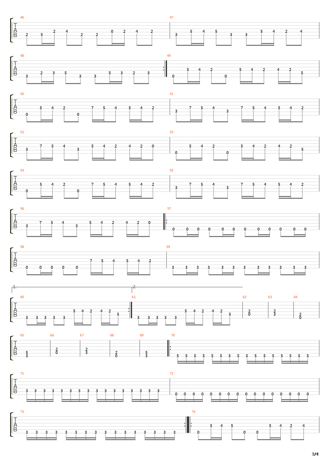 Varyags Of Miklagaard吉他谱