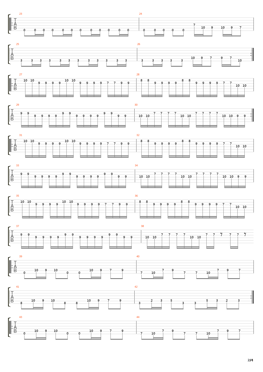 Varyags Of Miklagaard吉他谱