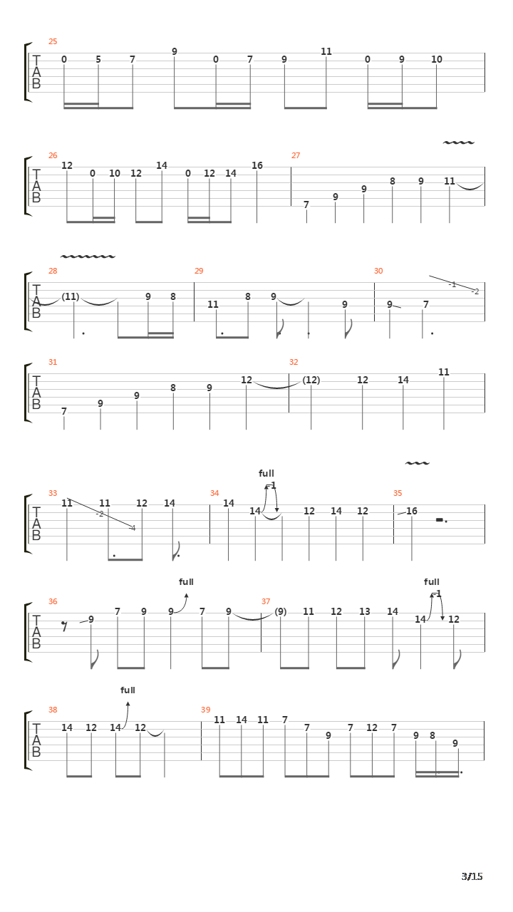 Triptych吉他谱