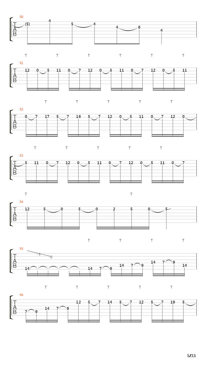 Triptych吉他谱