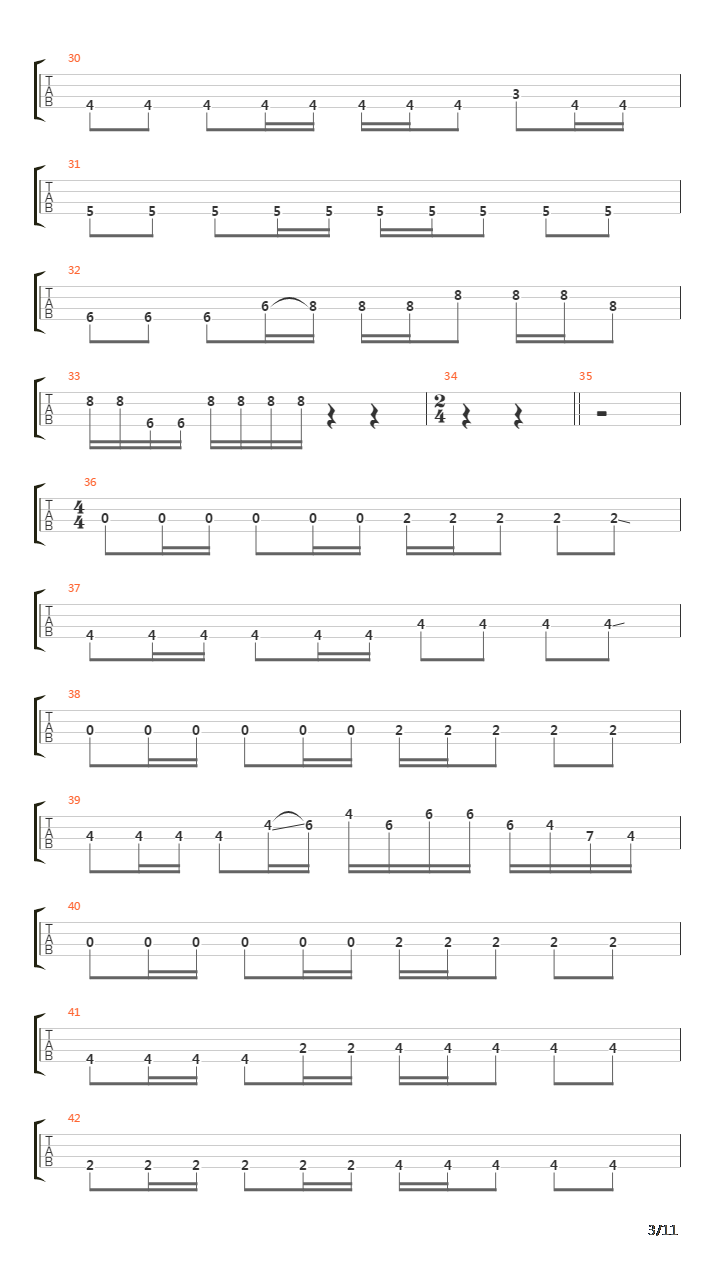 Shuffle! OP - You吉他谱