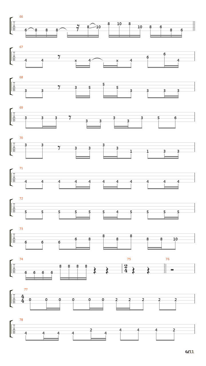 Shuffle! OP - You吉他谱