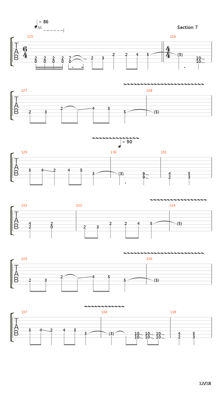 Crestfallen吉他谱