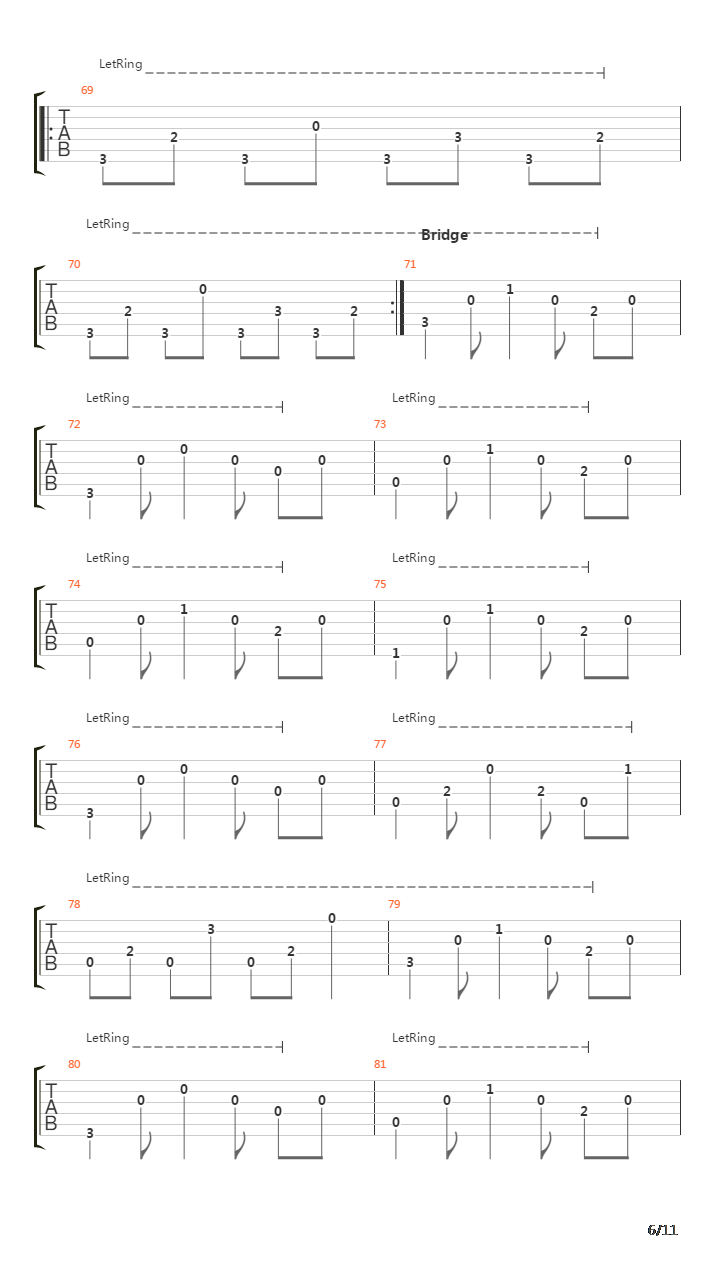 Deep吉他谱