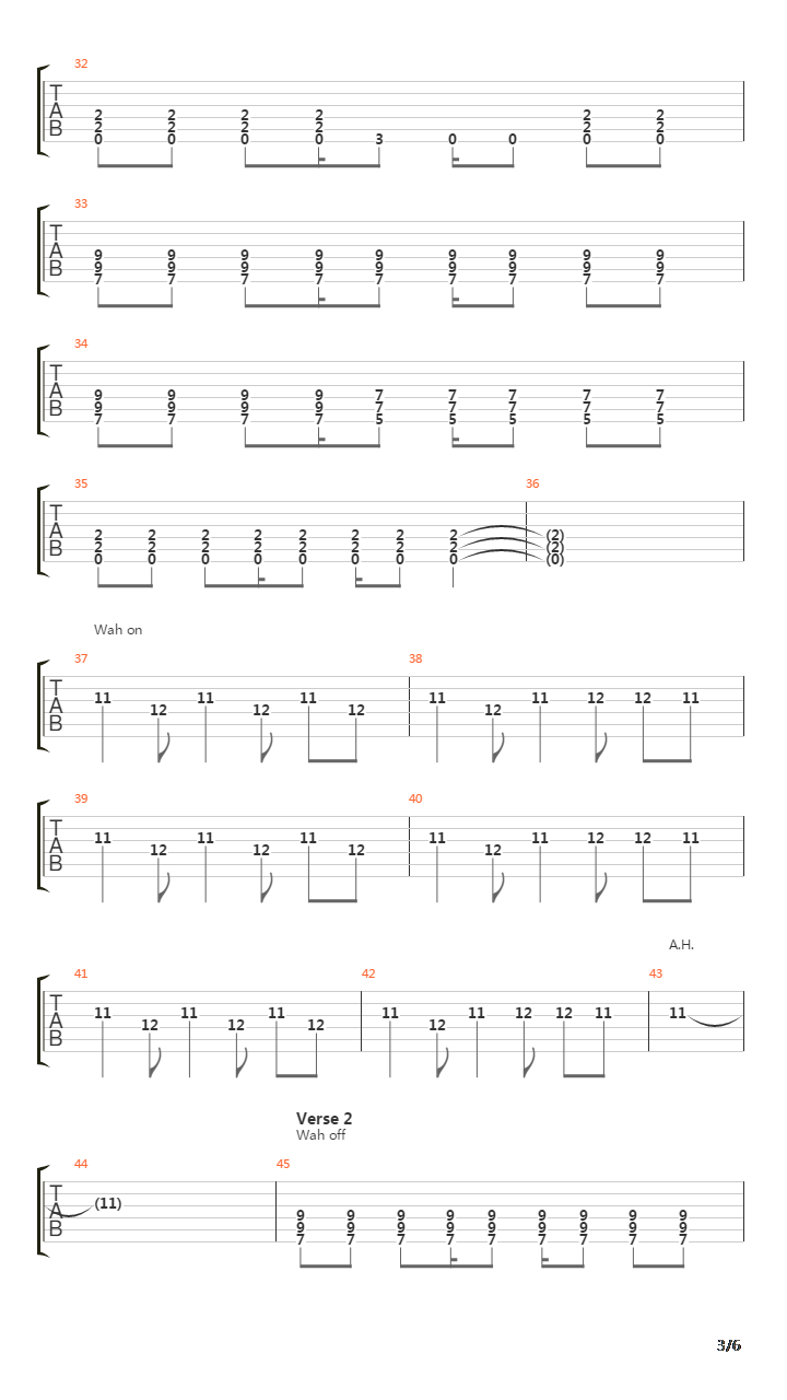 Empty吉他谱