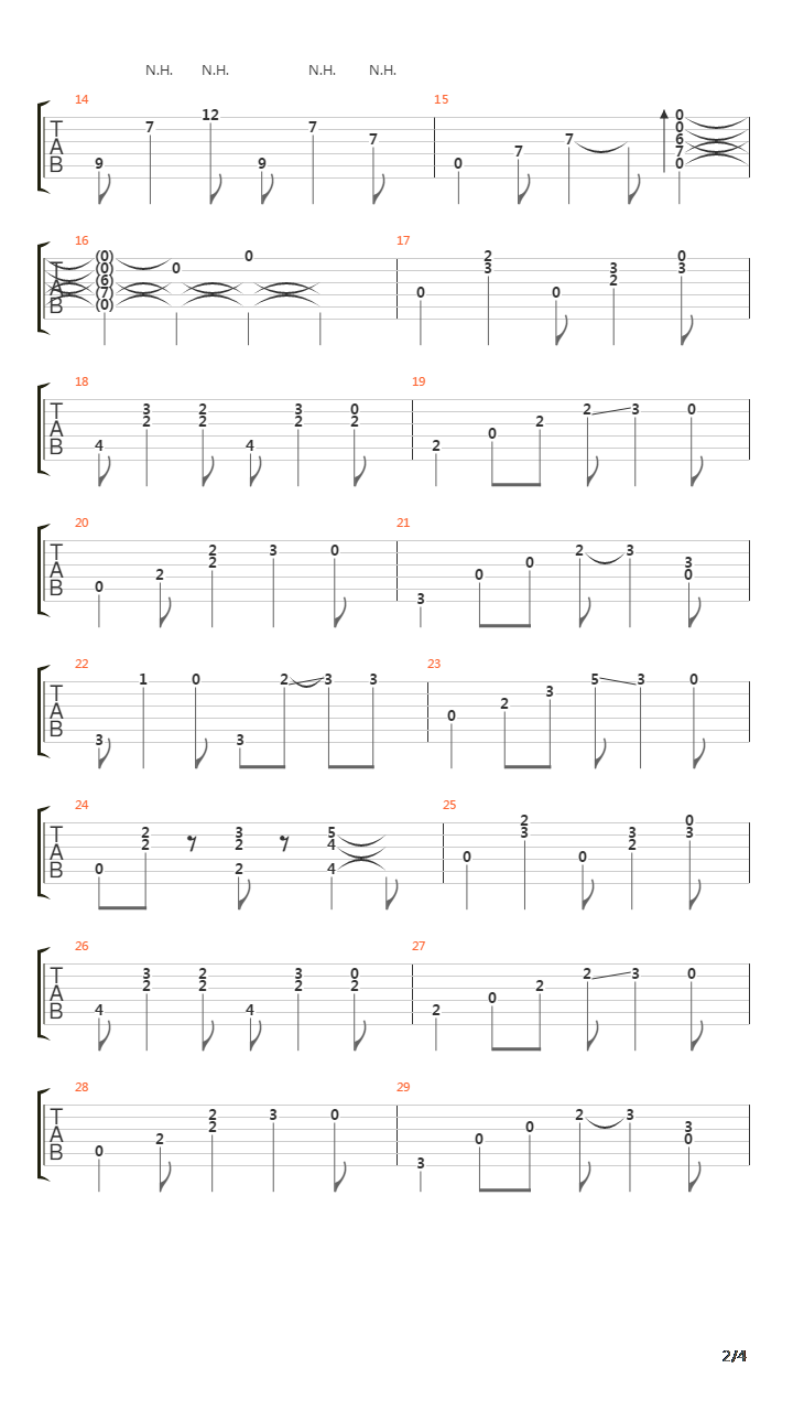 First Step吉他谱