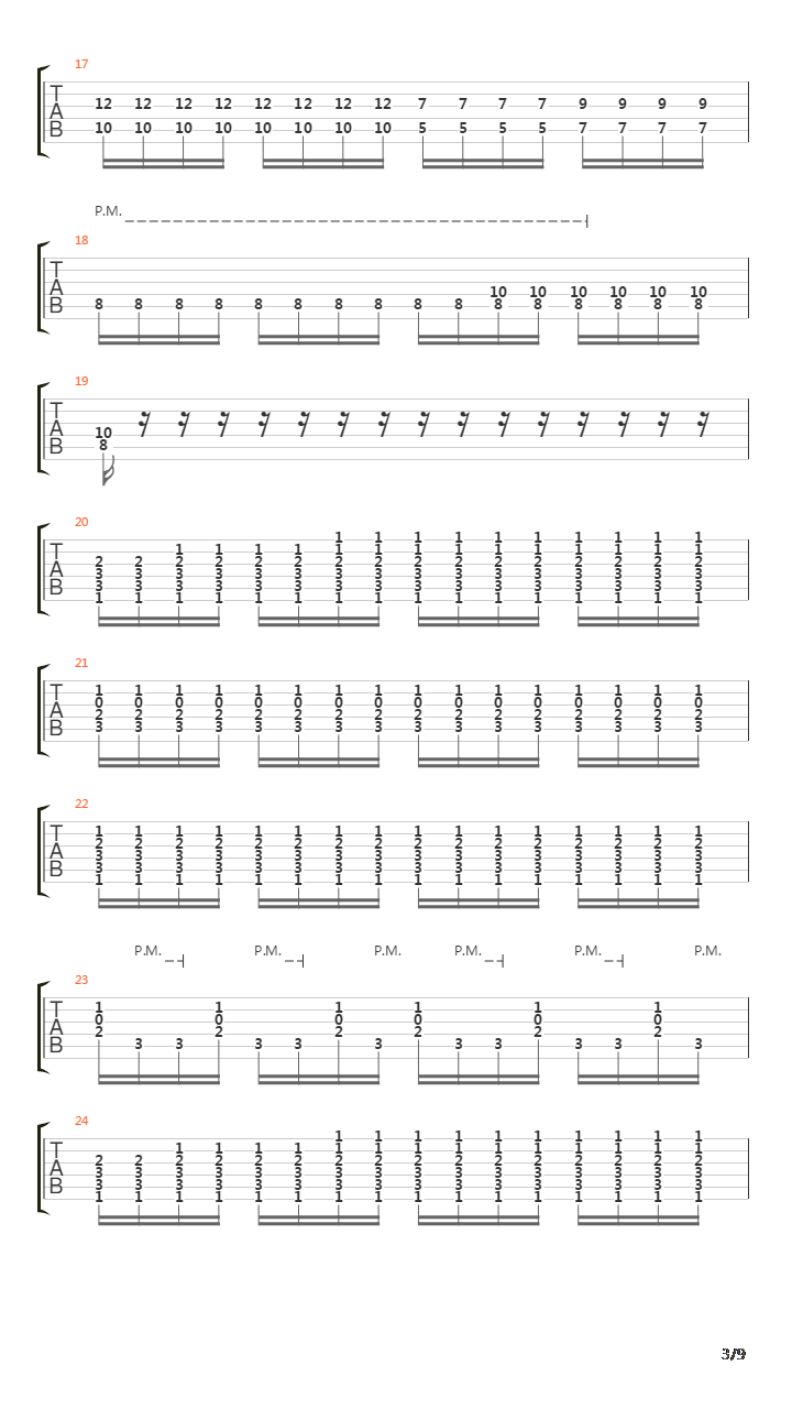 Cities Burn吉他谱
