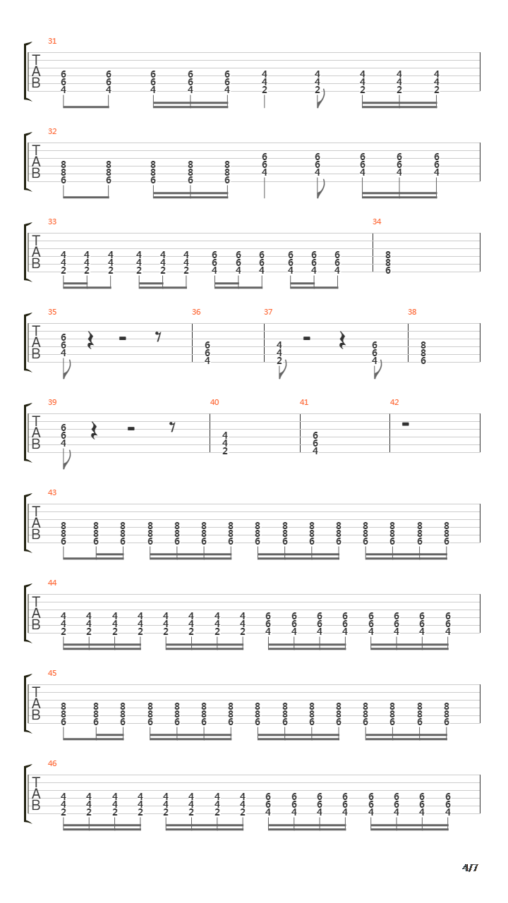 Mumias Song吉他谱