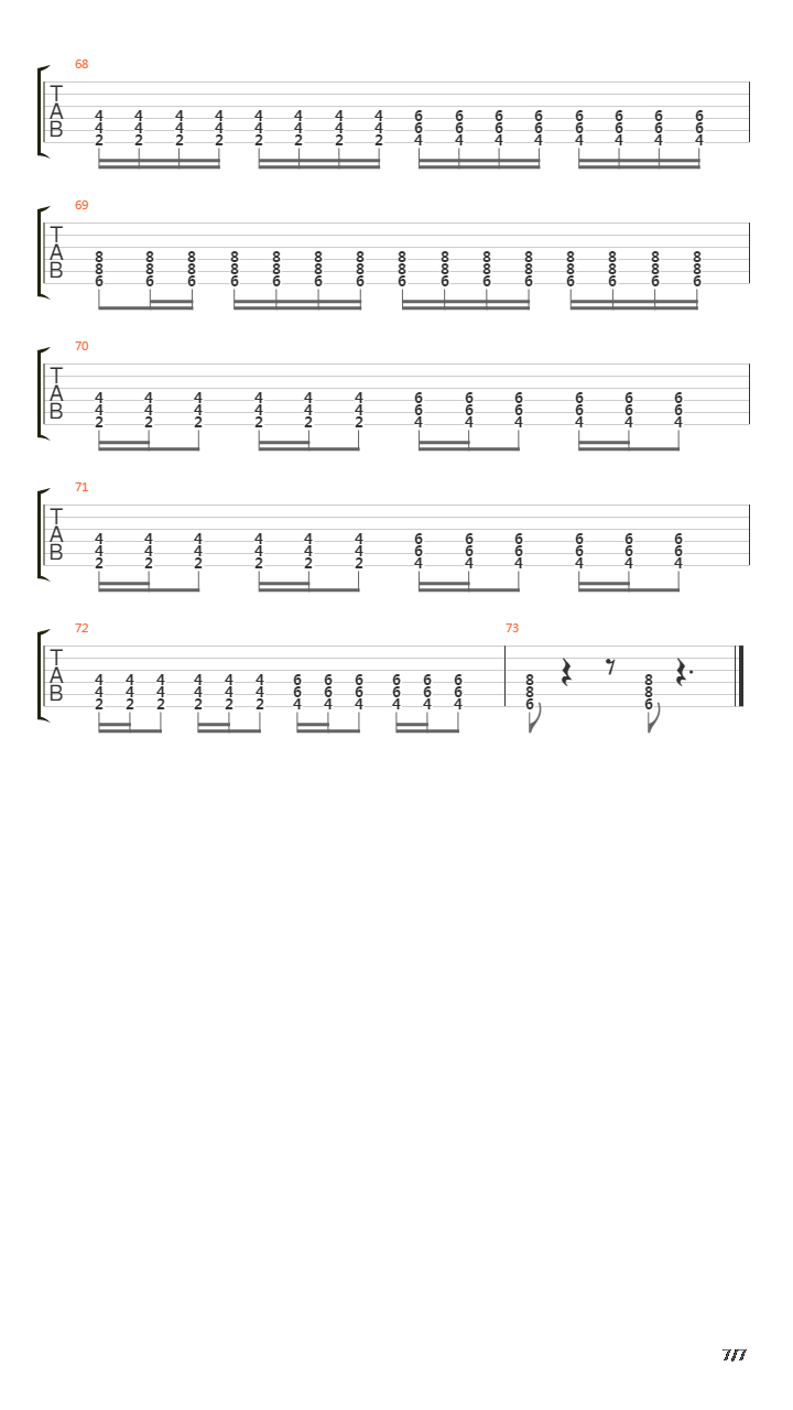 Mumias Song吉他谱