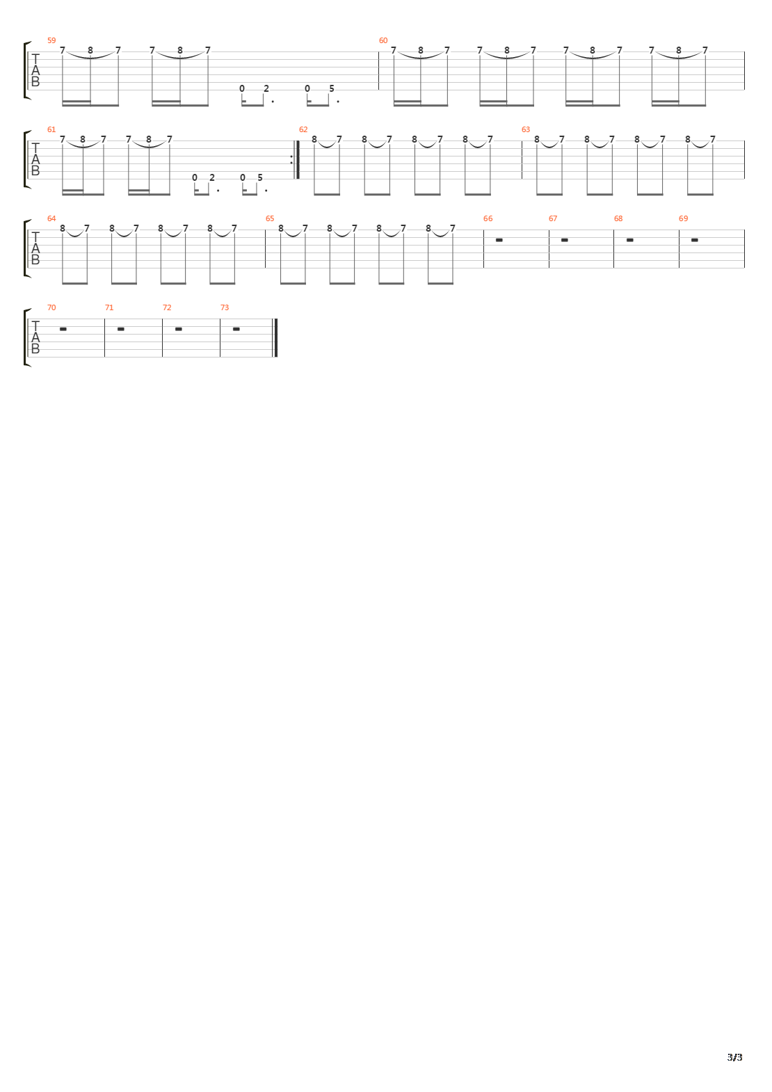 Post-war Breakout吉他谱