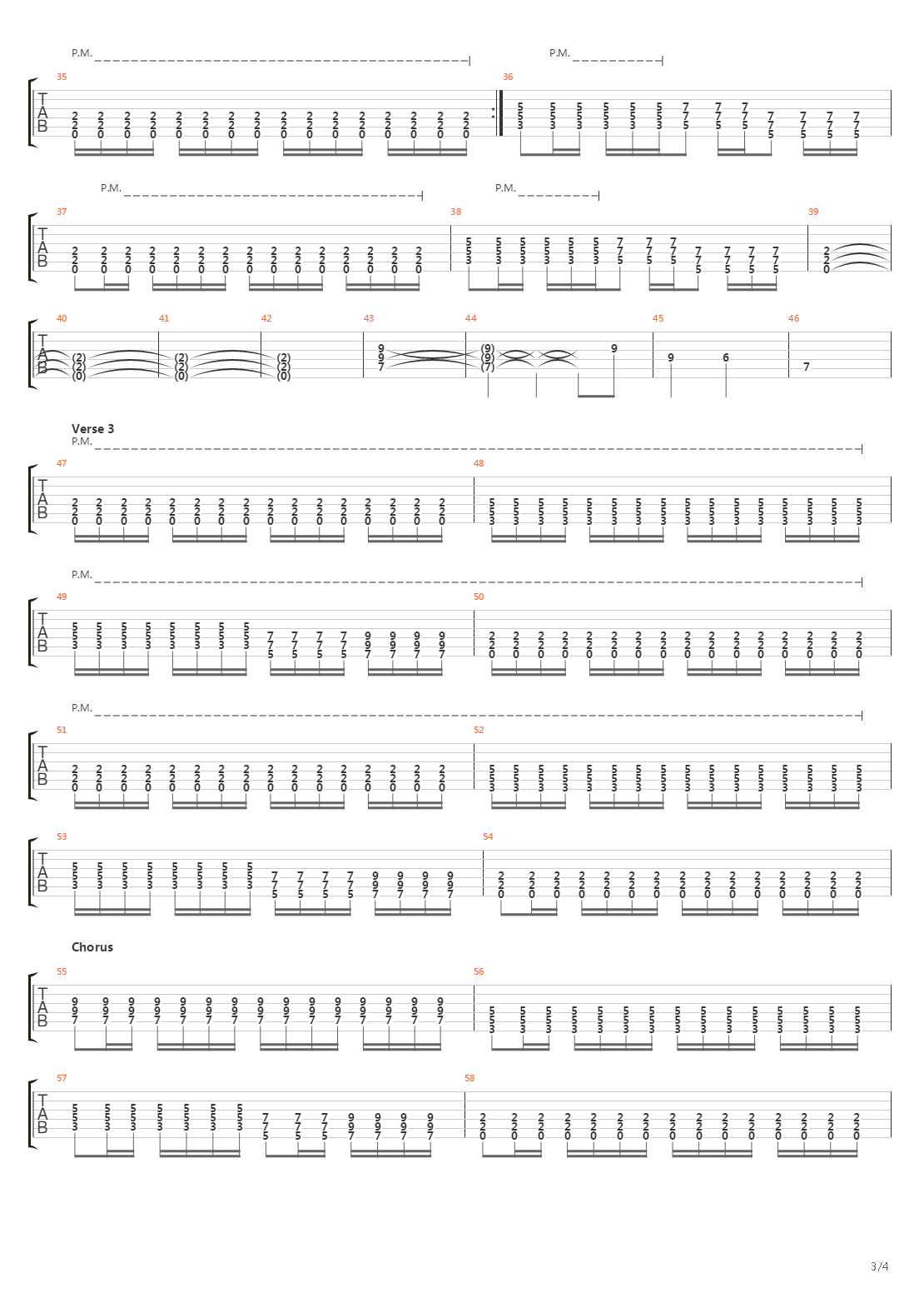 Tearing Down The Borders吉他谱