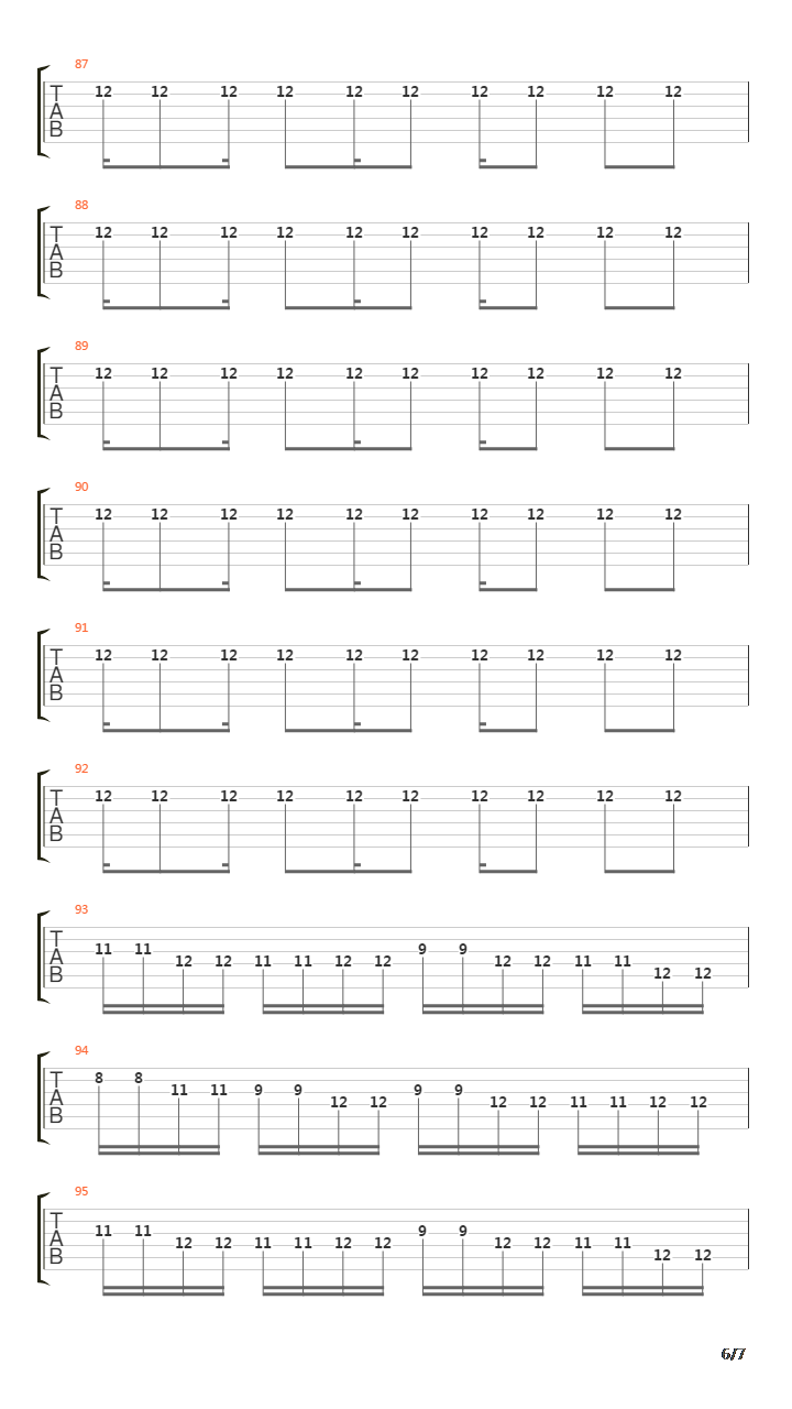 Underground Network吉他谱