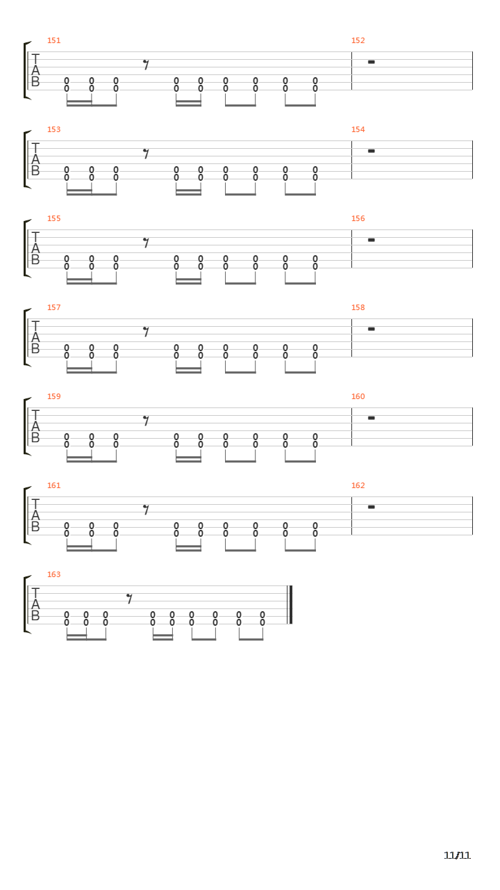 Burn吉他谱