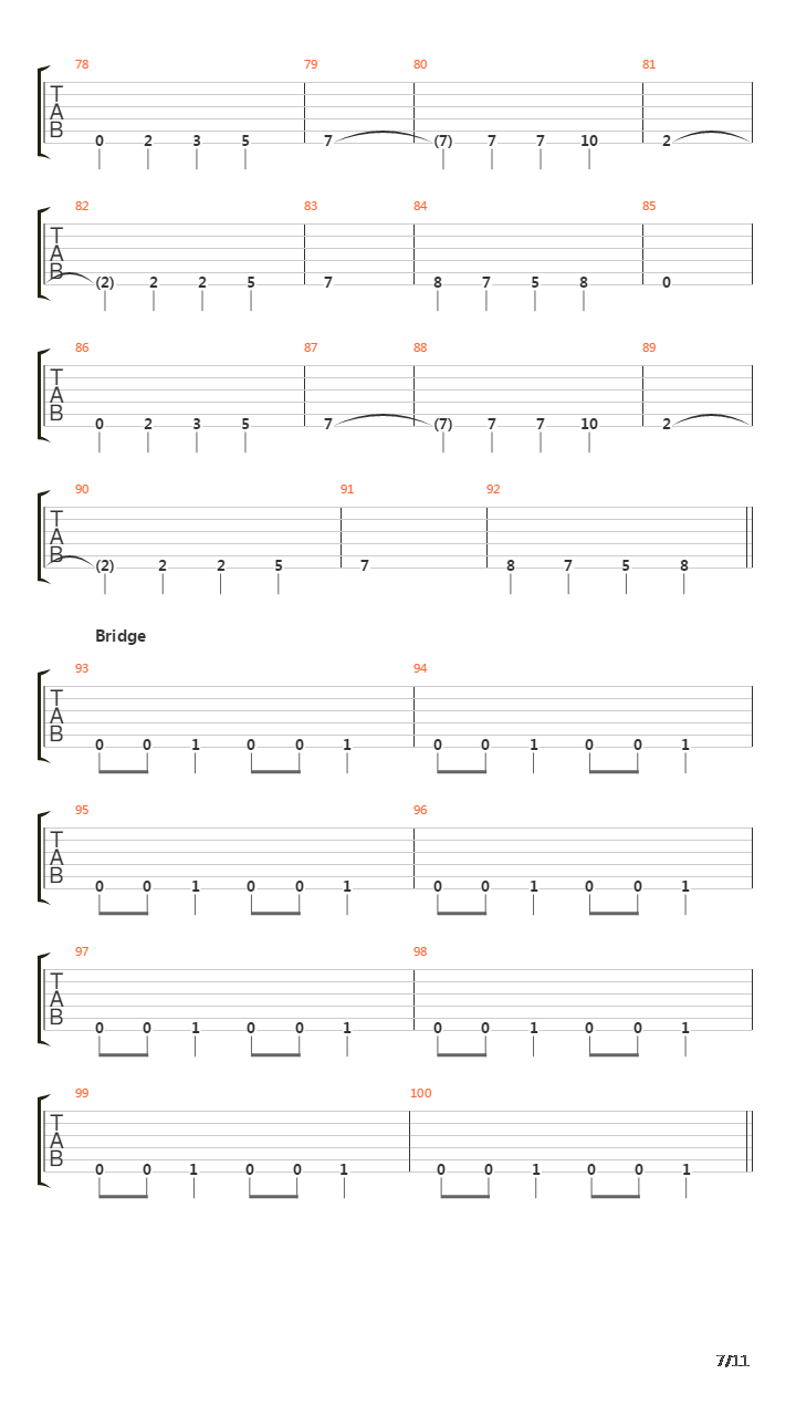Burn吉他谱